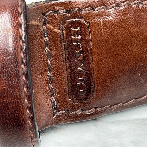 Vintage Coach Braided Belt 38 - Picture 2 of 9